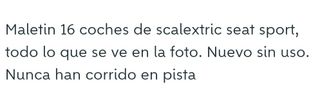Maletin colección scalestrix Seat Sport NUEVO!!!
