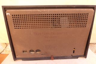 Antigüa radio Telefunken, pizarro 165