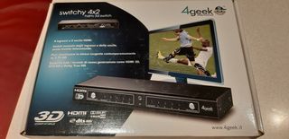 Matrix Hdmi switch  4x2