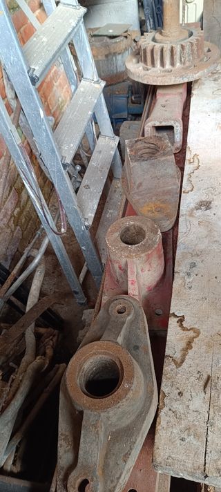 Prensa de lagar de sidra (llagar)