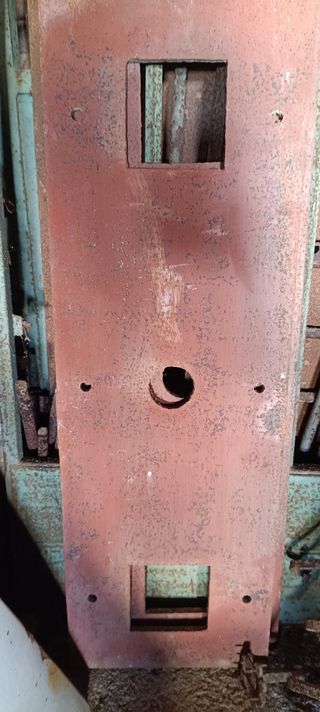 Prensa de lagar de sidra (llagar)