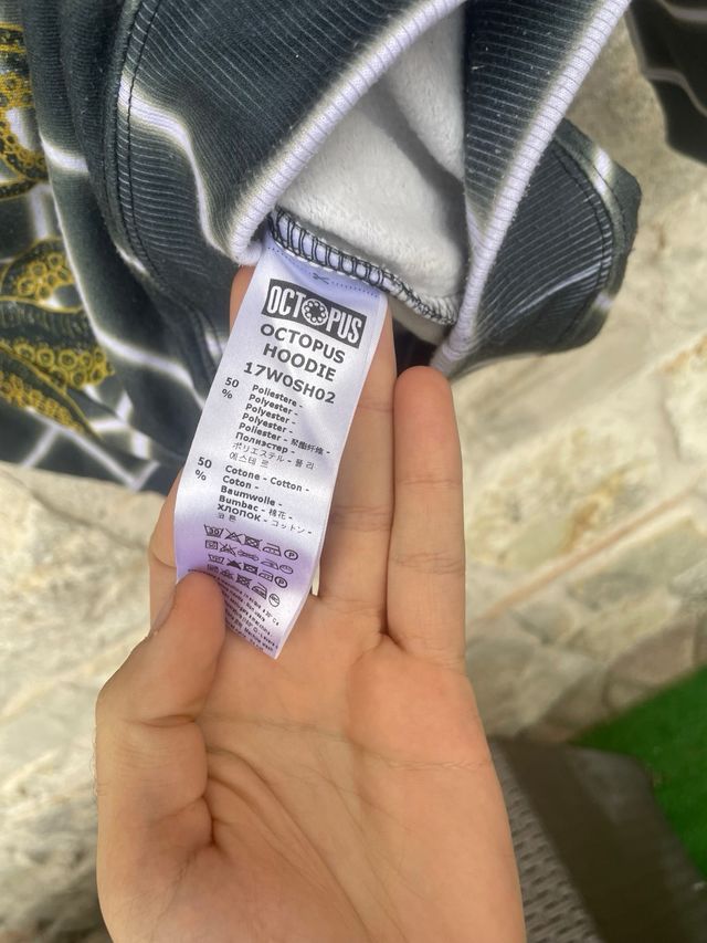 felpa octopus (limitata) taglia s