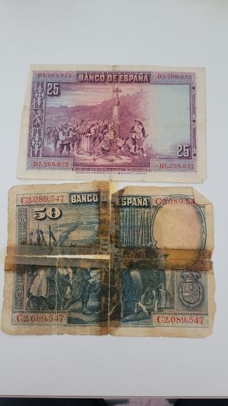 Billetes año 1928
