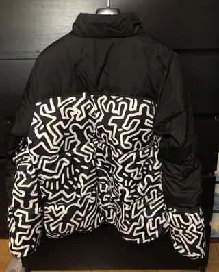 chaqueta puffer element x keith haring talla M