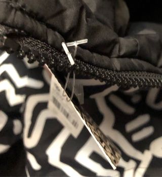 chaqueta puffer element x keith haring talla M