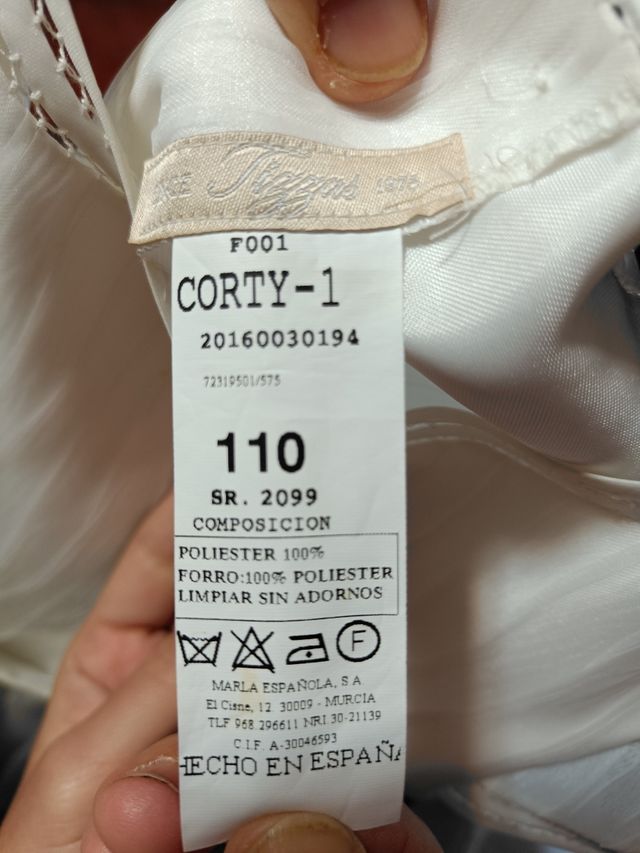 Vestido Comunión niña