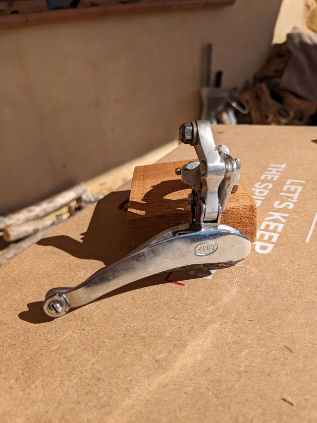 Conjunto de cambio y desviador Zeus New Racer