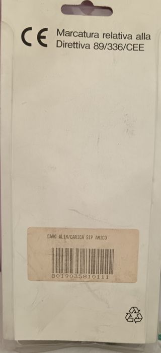 Cavo Alimentazione E Carica Batterie  Per Uso Veic