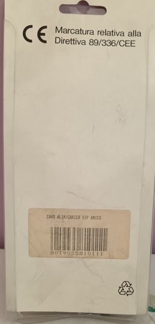 Cavo Alimentazione E Carica Batterie  Per Uso Veic