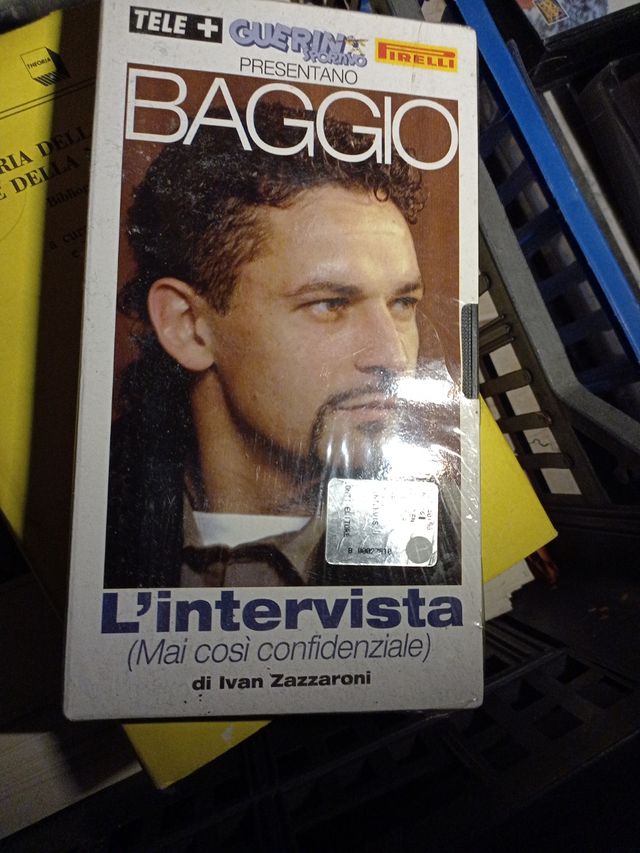 Roberto Baggio vhs intervista zazzaroni