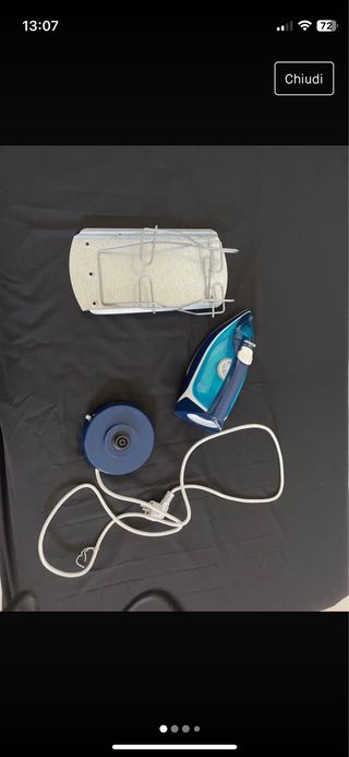 ferro da stiro wireless+appenfi ferro da muro