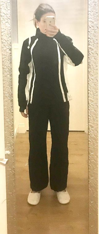 Traje Conjunto Chaqueta Pantalon Ski Esqui Capucha