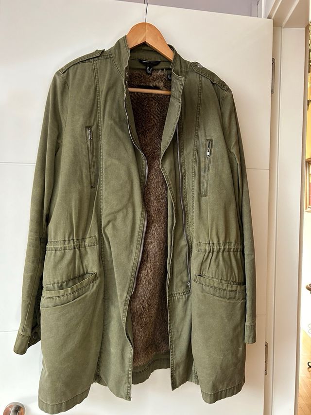 parka verde caqui