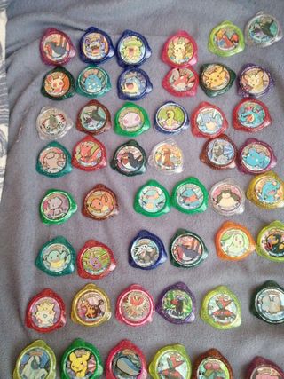 Tazos de pokemon