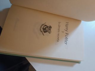 Libro Harry Potter y la cámara secreta