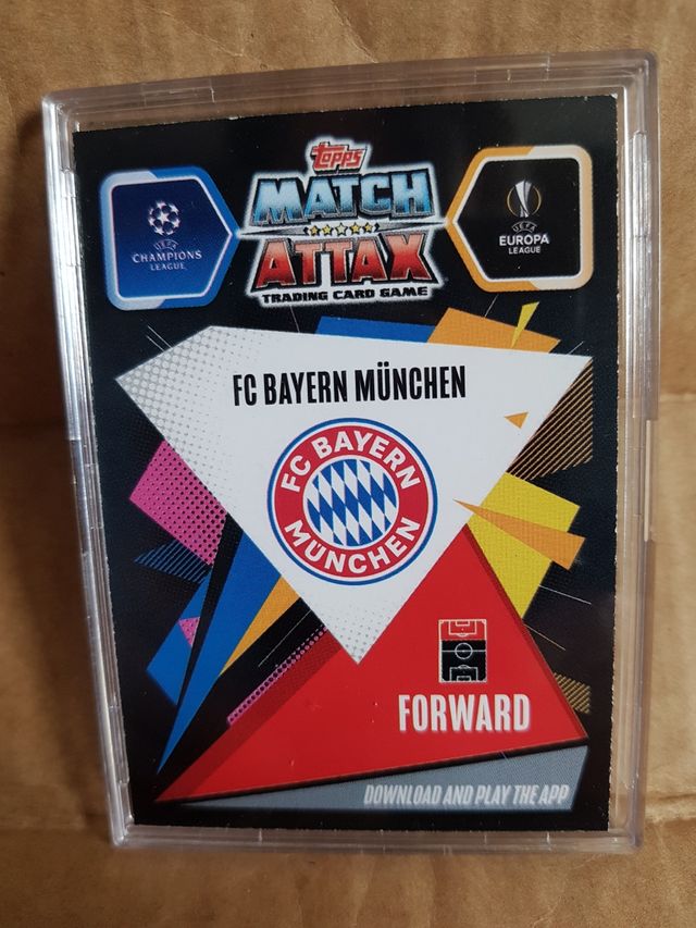 Carta Lewandowski Bronze Límited Edition