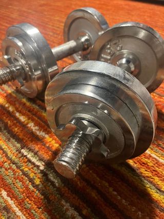 mancuernas 10  kg