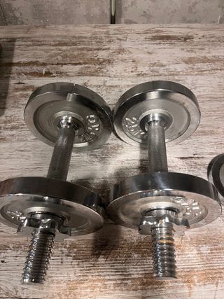 mancuernas 10  kg