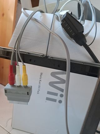 Pack de la Wii con juego y volante Mario Kart