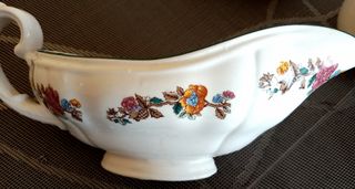 Juego de salseras de loza de San Claudio