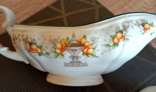 Juego de salseras de loza de San Claudio