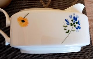 Juego de salseras de loza de San Claudio