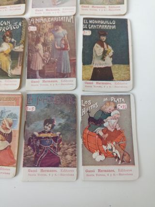 12 cuentos miniatura antiguos