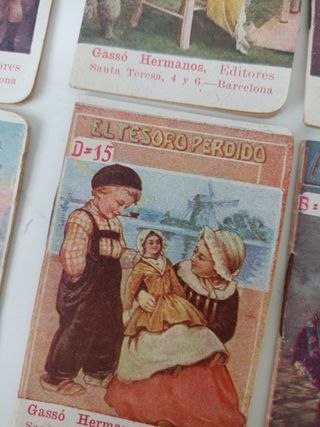 12 cuentos miniatura antiguos