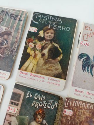 12 cuentos miniatura antiguos