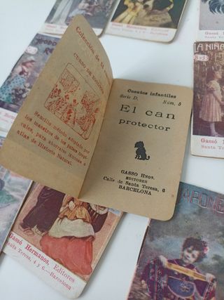 12 cuentos miniatura antiguos