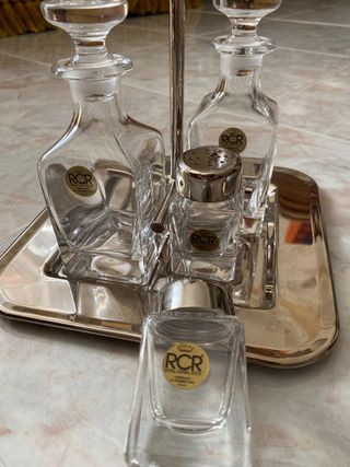 set antipastiera, oliera e formaggera