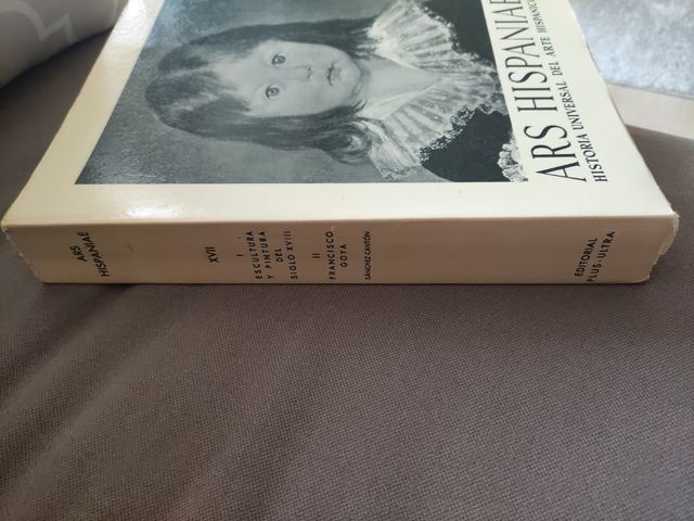 TOMO XVII DE ARS HISPANIAE. Último precio