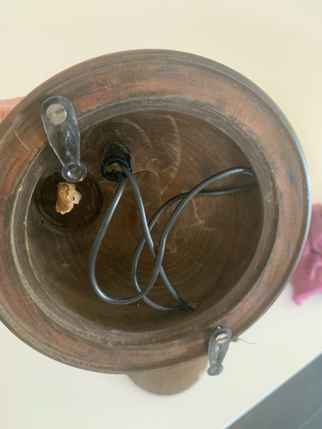 Nicchia in legno per madonnina con mensola