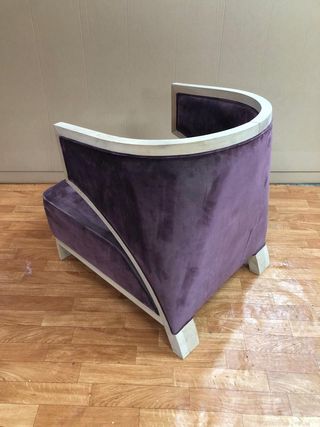 Cadeirão com madeira