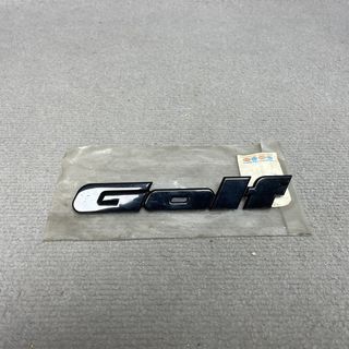 Emblema golf mk2 negro nuevo