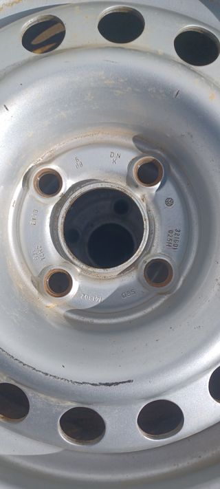 Llantas de chapa Golf mk2.
