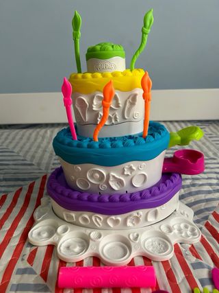 Play doh Montaña de pasteles