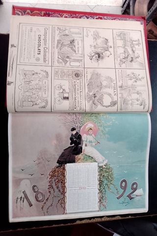 Figaro illustre' anno 1892 completo