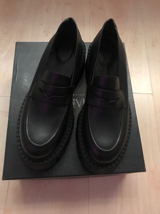 MOCASINES DE PIEL