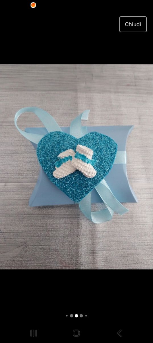 Bomboniere segnaposto nascita battesimo