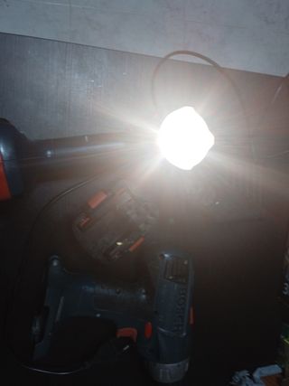 Lote de taladro y linterna