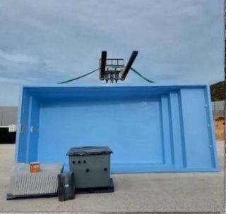 kit completo piscina de fibra 7x3 Oferta