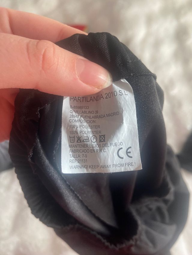 disfraz infantil de ninja