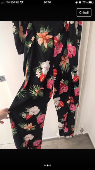 jumpsuit floreale