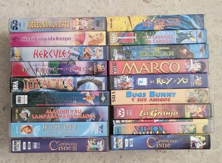 Vhs películas infantiles