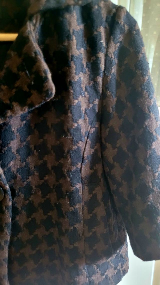 Chaqueta pata de gallo mujer