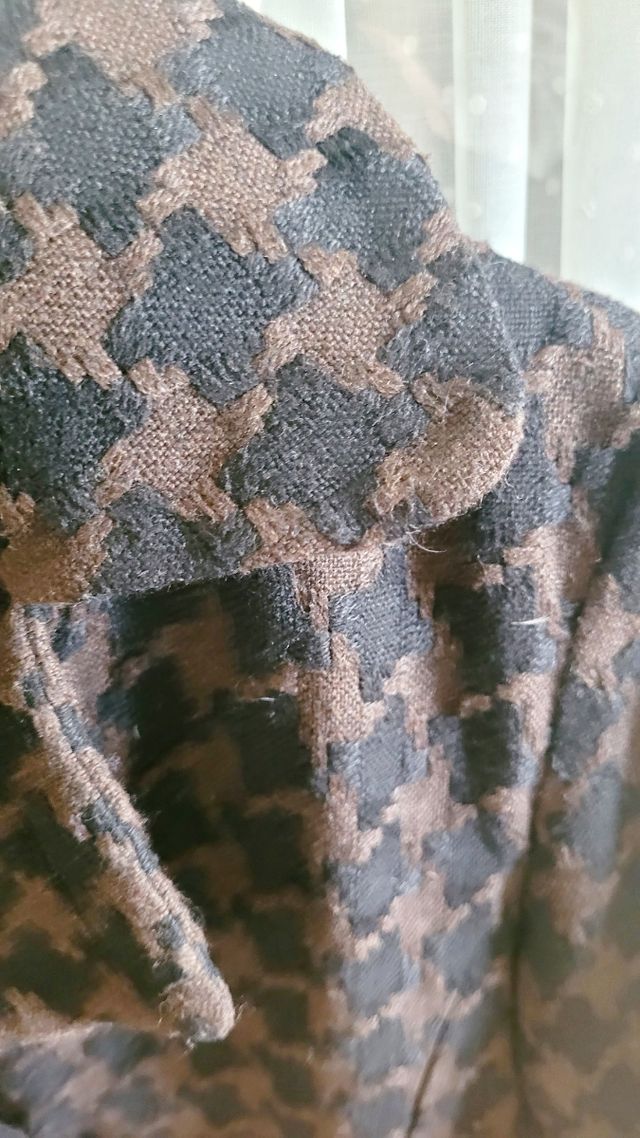 Chaqueta pata de gallo mujer