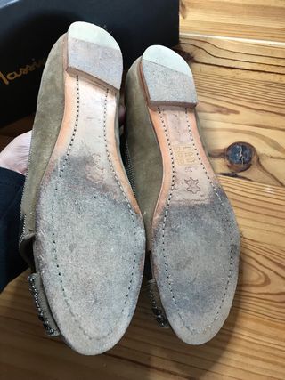 Bailarinas de piel color visón