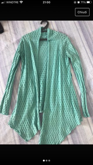 cardigan forato da donna