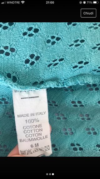 cardigan forato da donna